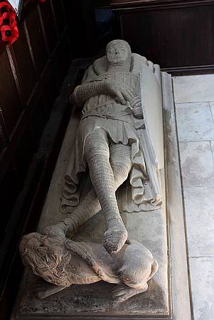 Wimborne St Giles - Tomb Detail